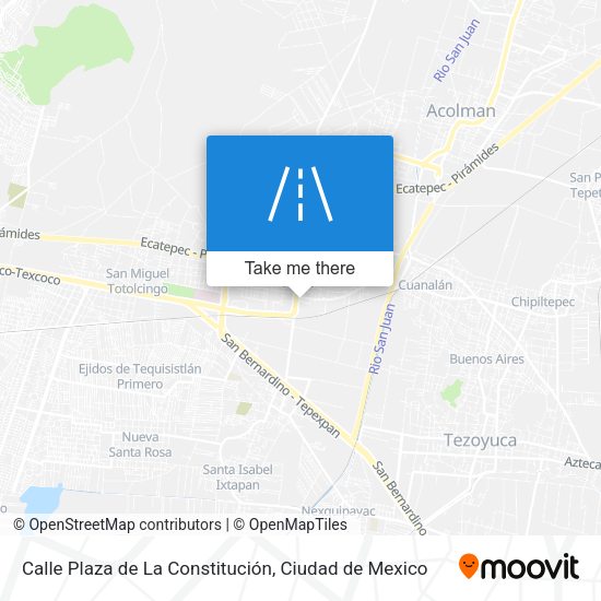 Mapa de Calle Plaza de La Constitución