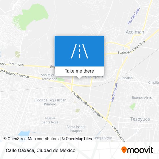 Calle Oaxaca map