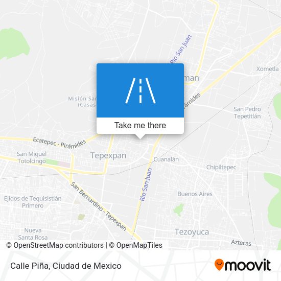 Calle Piña map
