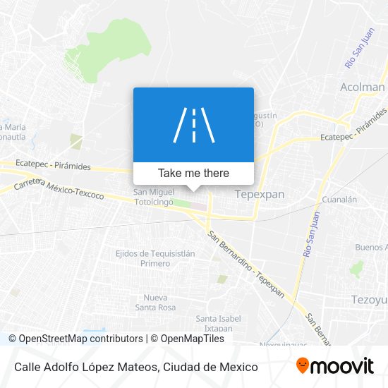 Calle Adolfo López Mateos map