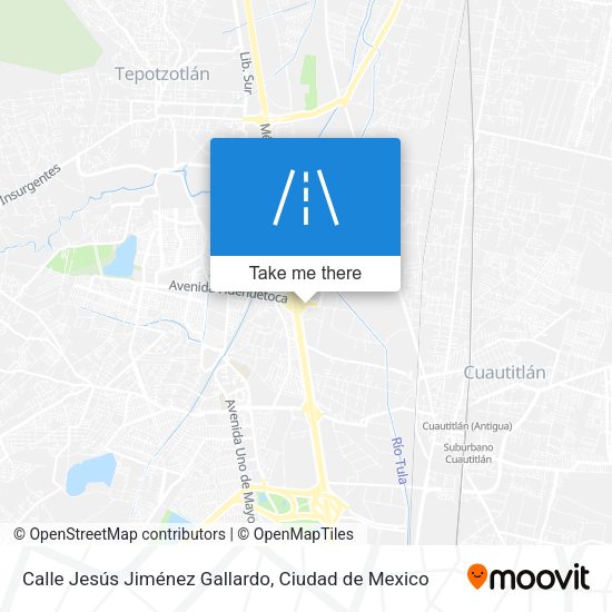 Mapa de Calle Jesús Jiménez Gallardo