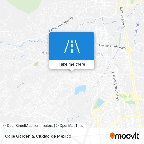 Calle Gardenia map