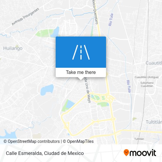 Calle Esmeralda map