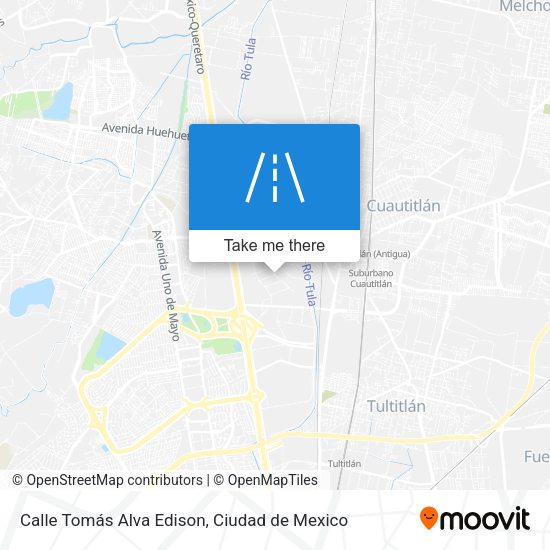 Calle Tomás Alva Edison map