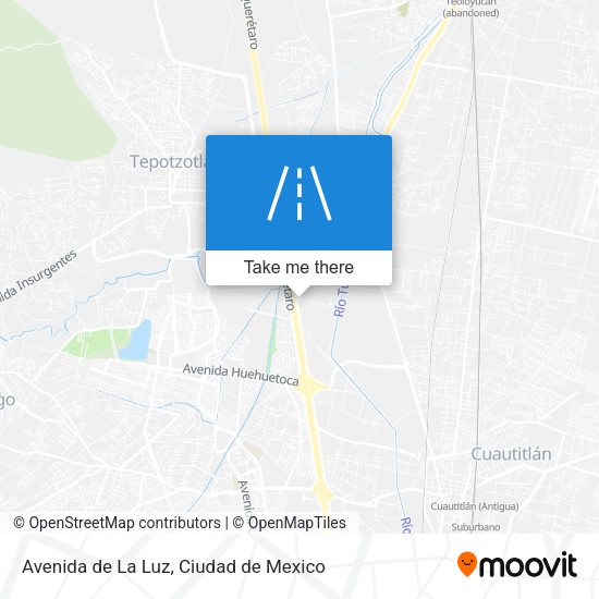 Avenida de La Luz map