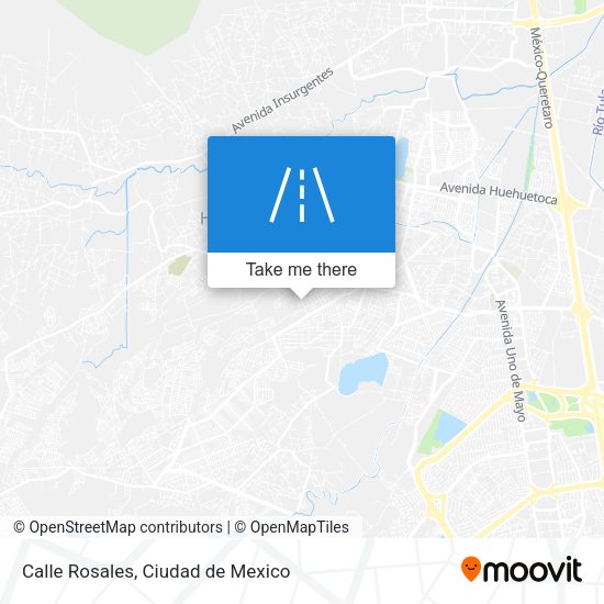 Calle Rosales map