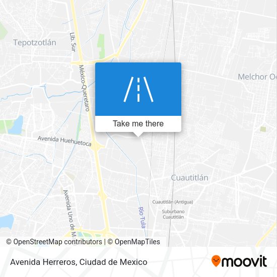 Avenida Herreros map
