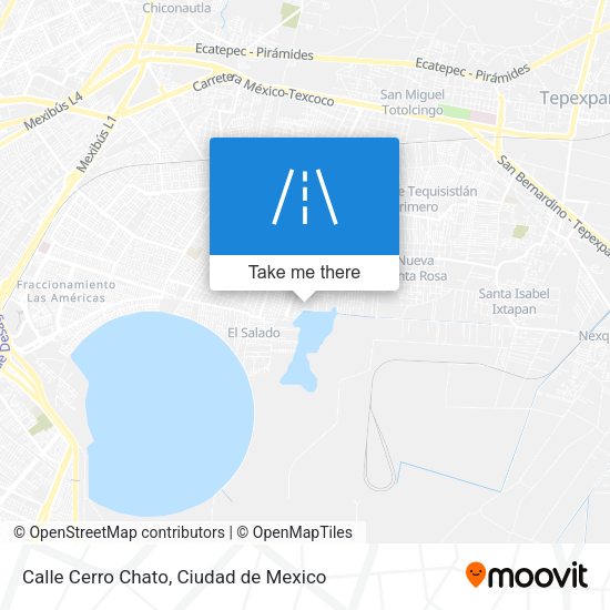 Mapa de Calle Cerro Chato