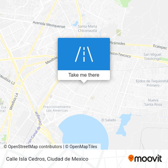 Calle Isla Cedros map