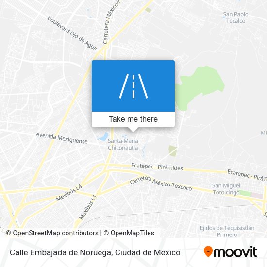 Calle Embajada de Noruega map