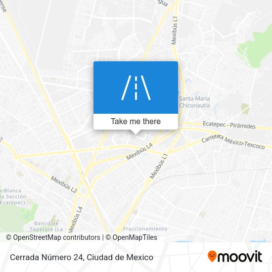 Cerrada Número 24 map