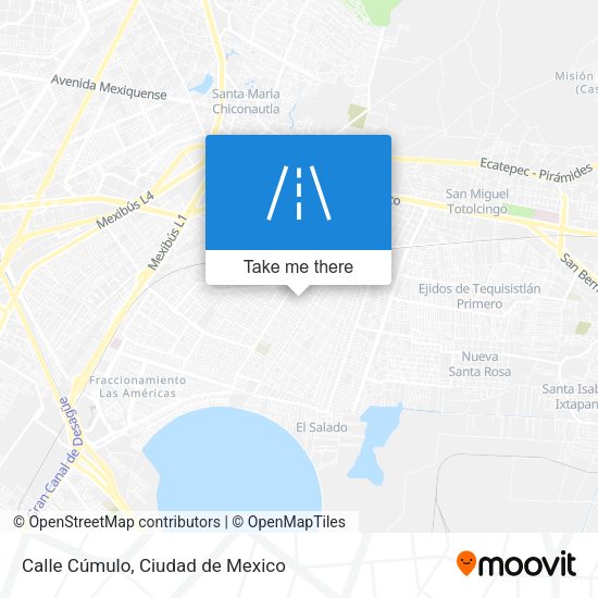 Calle Cúmulo map