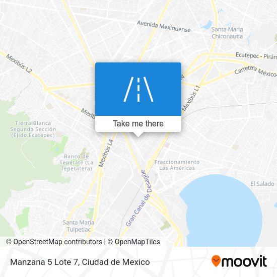 Manzana 5 Lote 7 map