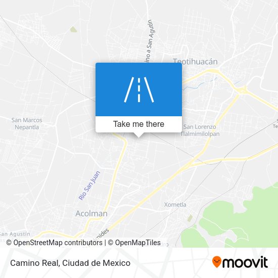 Mapa de Camino Real