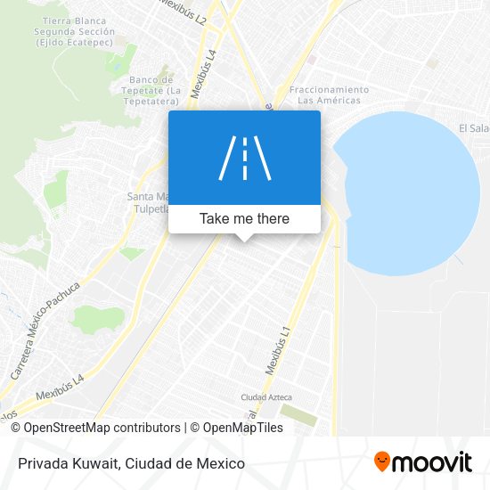 Privada Kuwait map