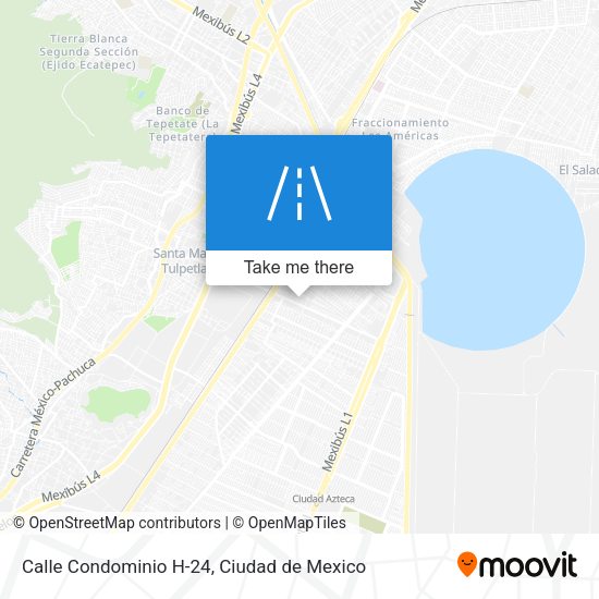 Mapa de Calle Condominio H-24