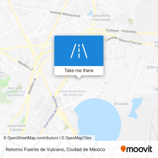 Mapa de Retorno Fuente de Vulcano