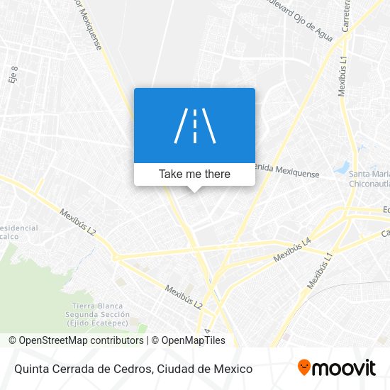 Quinta Cerrada de Cedros map