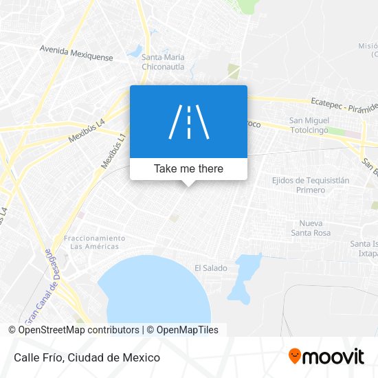 Mapa de Calle Frío