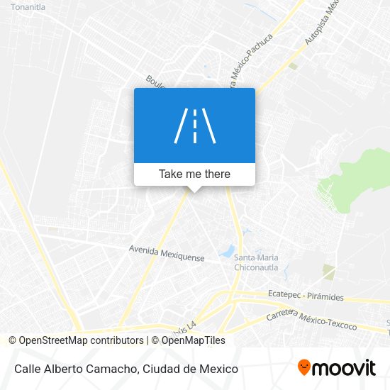 Calle Alberto Camacho map