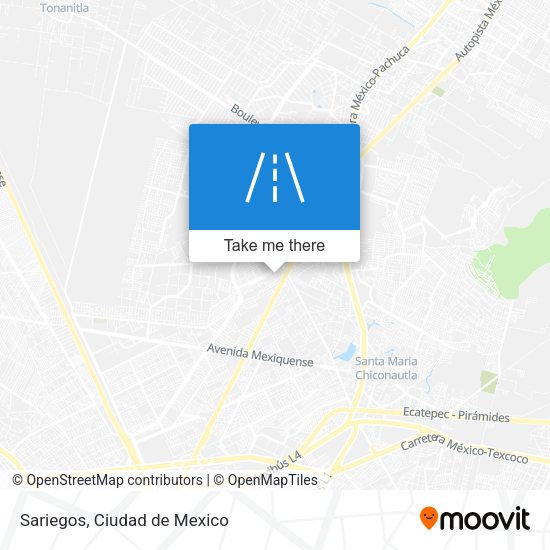 Mapa de Sariegos