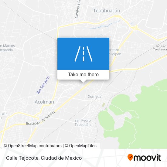 Calle Tejocote map