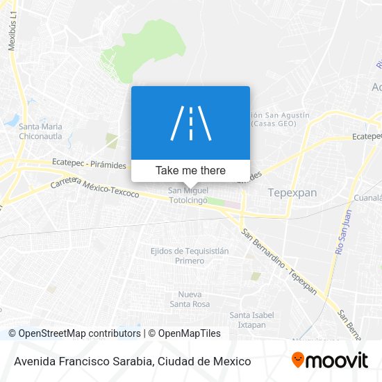 Mapa de Avenida Francisco Sarabia