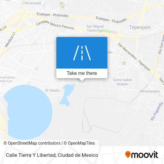 Mapa de Calle Tierra Y Libertad