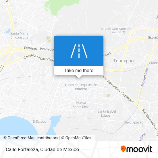 Calle Fortaleza map