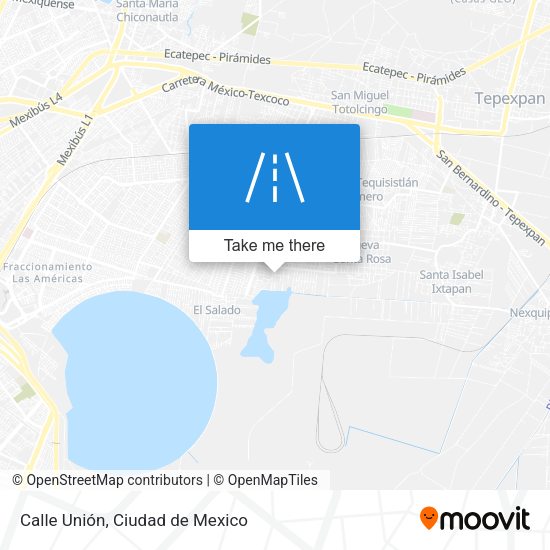 Calle Unión map