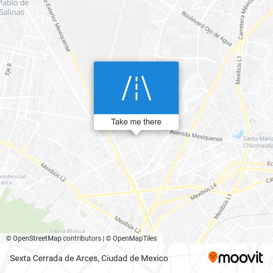 Sexta Cerrada de Arces map