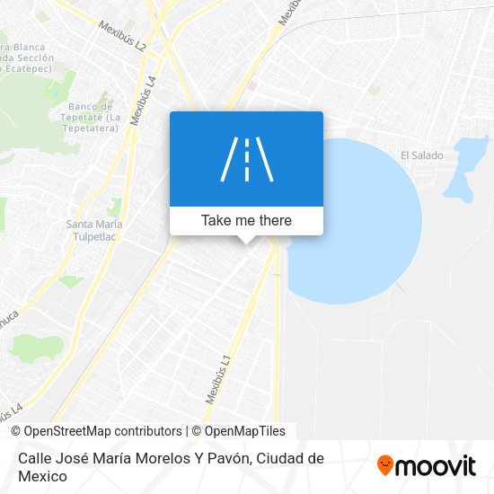 Calle José María Morelos Y Pavón map