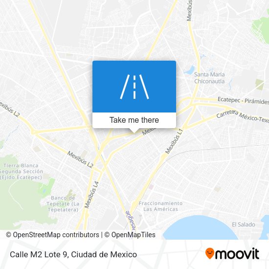 Mapa de Calle M2 Lote 9