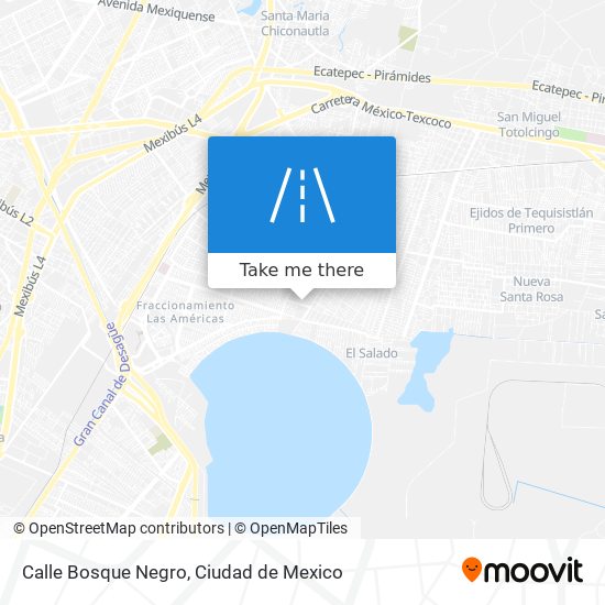 Calle Bosque Negro map