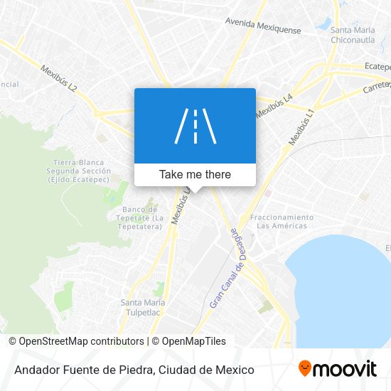 Mapa de Andador Fuente de Piedra