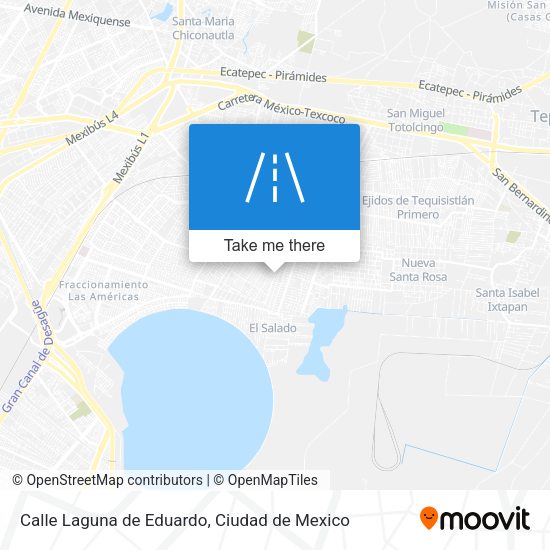 Calle Laguna de Eduardo map