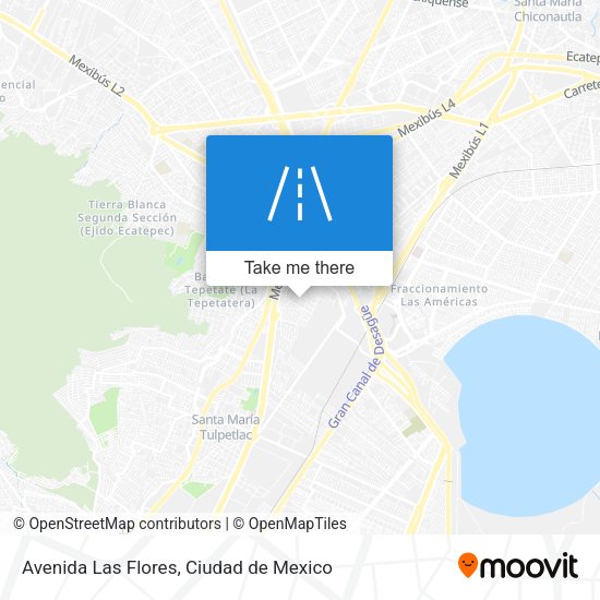 Mapa de Avenida Las Flores