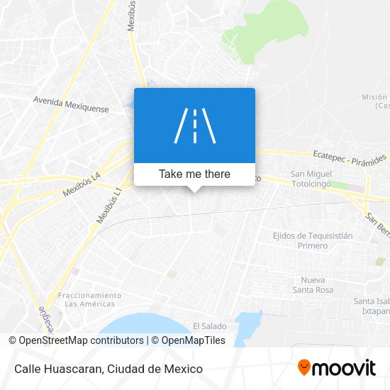 Mapa de Calle Huascaran