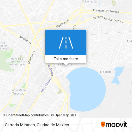 Cerrada Miranda map