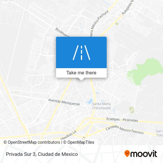 Privada Sur 3 map