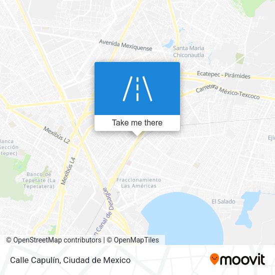 Calle Capulín map