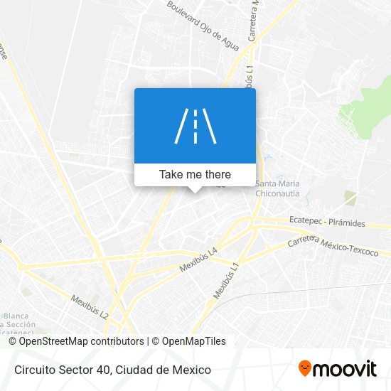 Circuito Sector 40 map