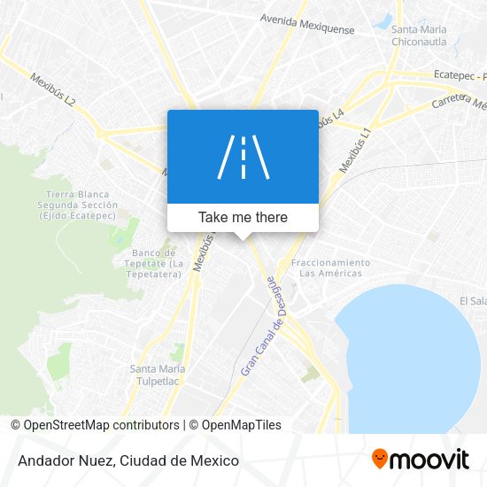 Andador Nuez map