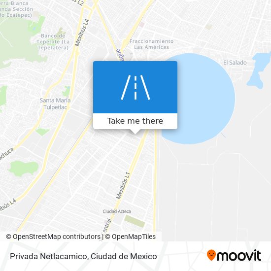 Mapa de Privada Netlacamico