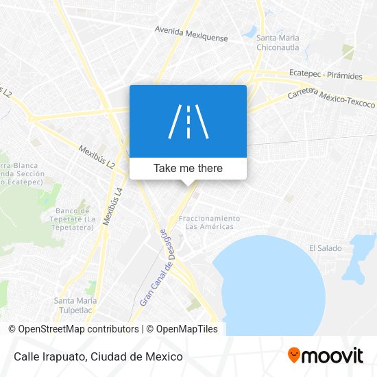 Calle Irapuato map
