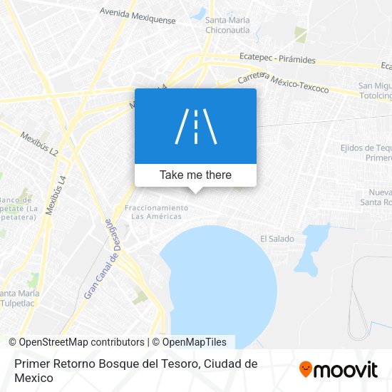 Primer Retorno Bosque del Tesoro map