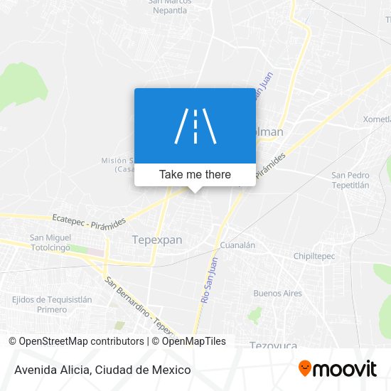 Avenida Alicia map