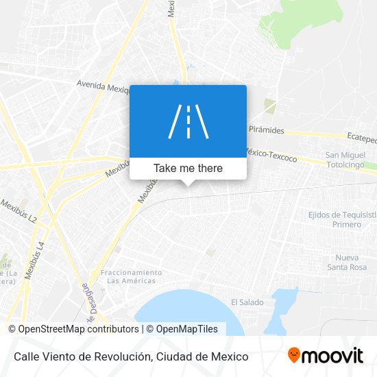 Mapa de Calle Viento de Revolución