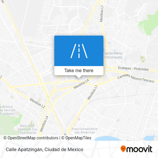 Calle Apatzingán map