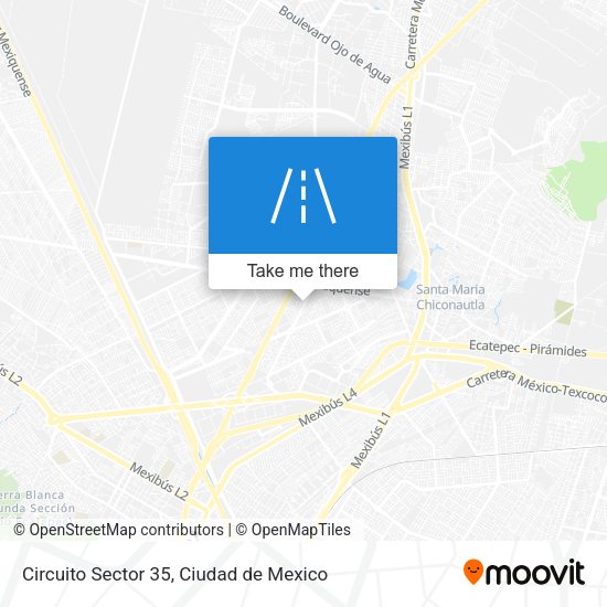Circuito Sector 35 map